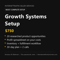 Growth Systems Setup - Product Research, Profit Tracking & Workflow