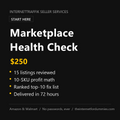 Marketplace Health Check - Amazon or Walmart Seller Audit